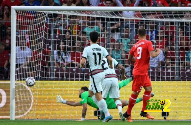 هدف سويسرا ضد البرتغال الاسرع في تاريخ دوري الامم الاوروبية !