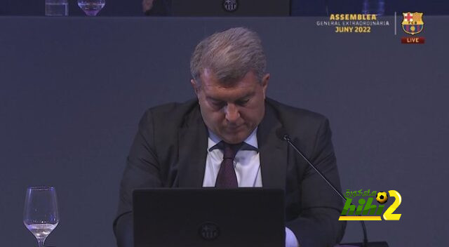 رد فعل لابورتا في الجمعية العمومية عند ذكر إسم ميسي