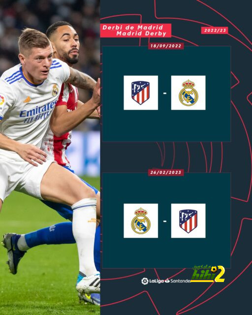 رسميًا – ديربي مدريد من الموسم الجديد يُقام في سبتمبر وفبراير!