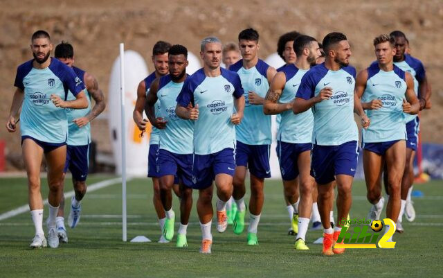 صور: العمل الشاق مستمر في أتلتيكو مدريد