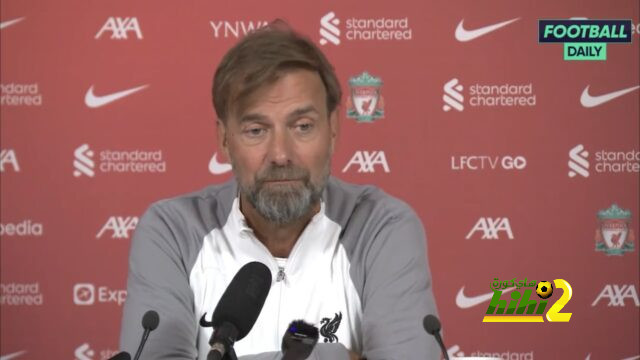 كلوب يعلق على مواجهة مانشستر يونايتد في الدوري الانجليزي