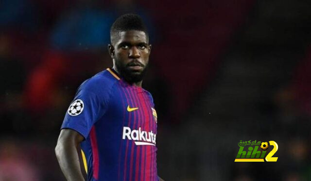 لاعبو برشلونة يودعون اومتيتي لوجهته المقبلة