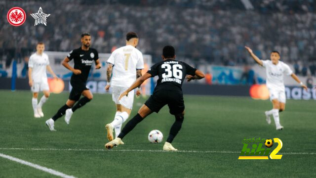 فرانكفورت يخطف هدف التقدم ضد مارسيليا مع نهاية الشوط الأول !