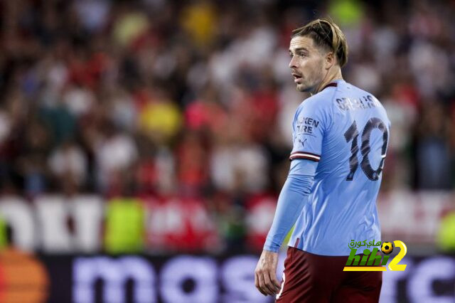 رقم سلبي يصاحب جريليش مع مانشستر سيتي