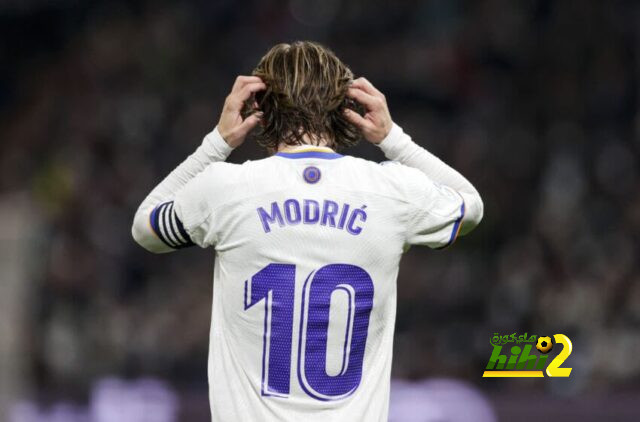 مودريتش قائد ريال مدريد في مباراته الـ 300