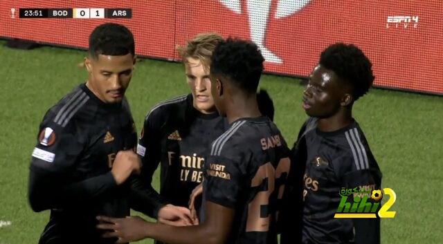 أول أهداف ساكا في الدوري الأوروبي