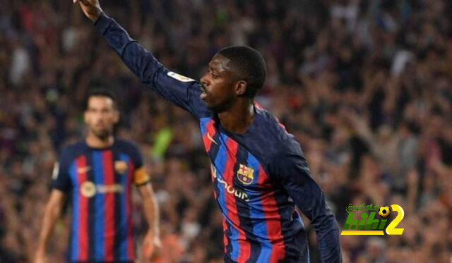ديمبلي يفعلها لأول مرة في مسيرته مع برشلونة
