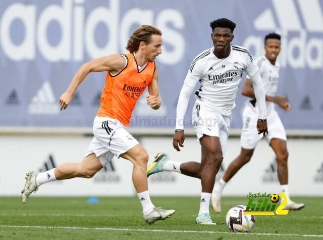 مودريتش يعود لتدريبات ريال مدريد بعد تعافيه من إصابته