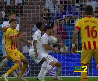 جيرونا يتعادل مع ريال مدريد بسبب أسينسيو