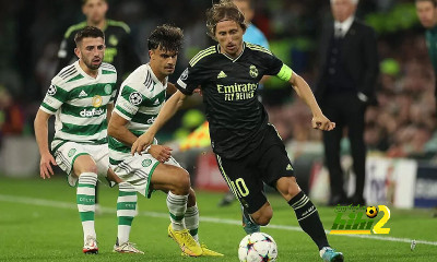 إحصائية إيجابية لريال مدريد أمام سيلتيك
