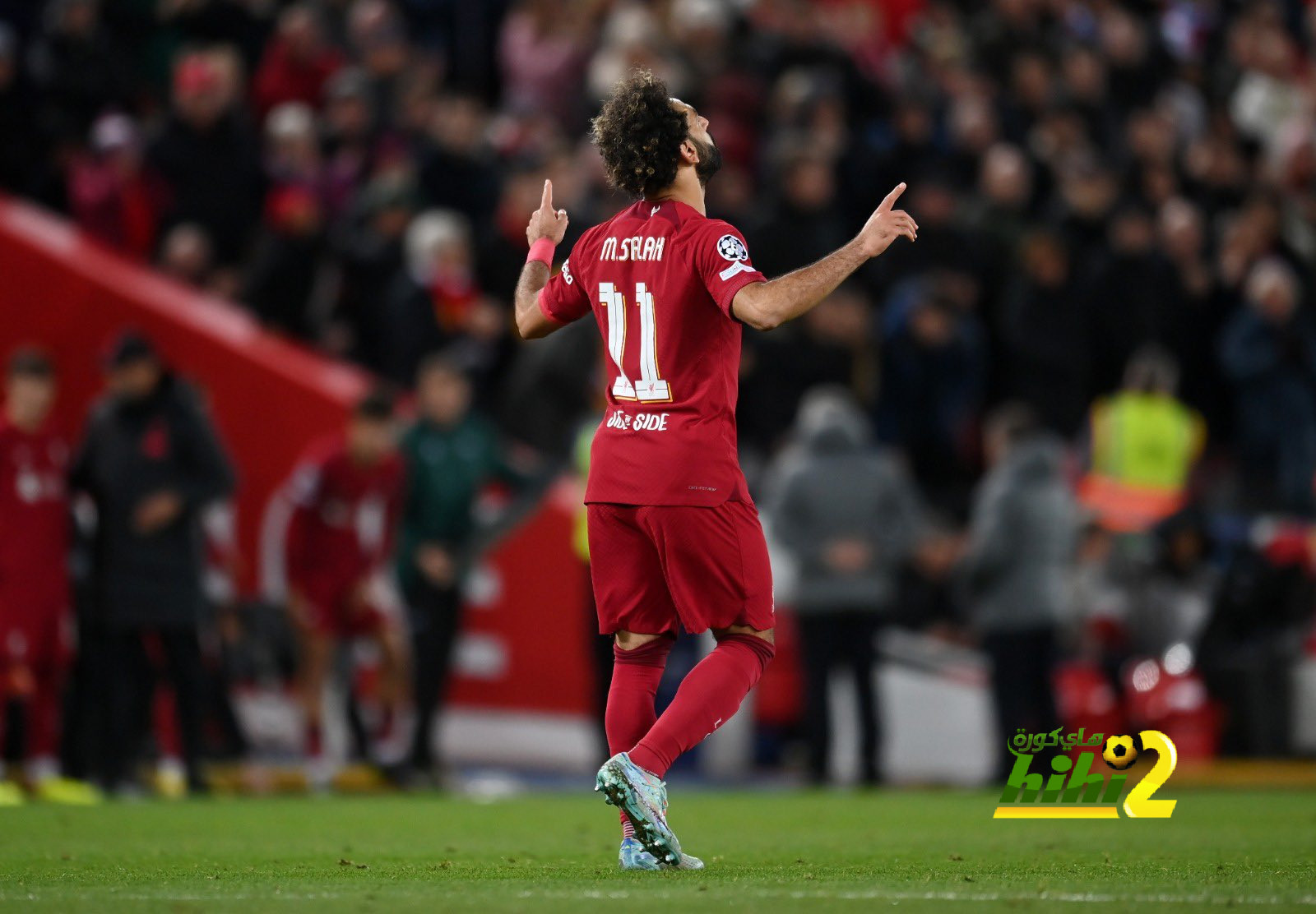 تغريدة محمد صلاح إثر الفوز على نابولي