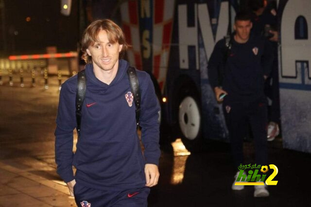 مودريتش يصل الى معسكر المنتخب الكرواتي بالسعودية !