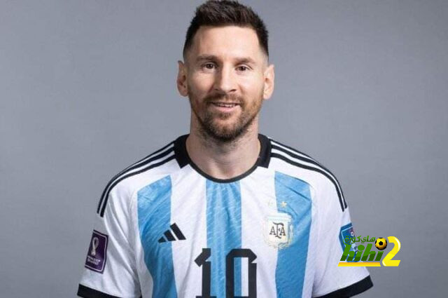 ميسي يظهر في جلسة تصوير المنتخب الأرجنتيني لكأس العالم