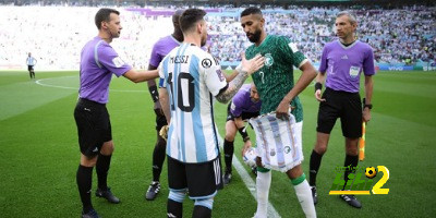 منتخب الأرجنتين يضرب السعودية بهدف في الشوط الأول