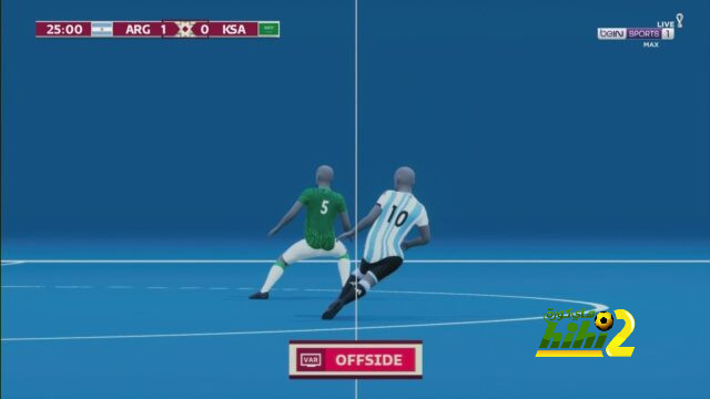 رقم قياسي وقع فيه المنتخب الأرجنتيني في مصيدة التسلل