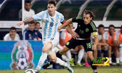 منتخب الأرجنتين لا يعرف طعم الهزيمة أمام منتخب المكسيك