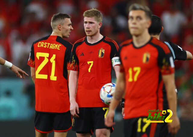 كأس العالم .. إحصائيات كارثية لـ دي بروين أمام منتخب المغرب