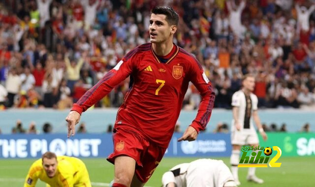 موراتا يعادل أسطورة ريال مدريد فى قائمة هدافى إسبانيا