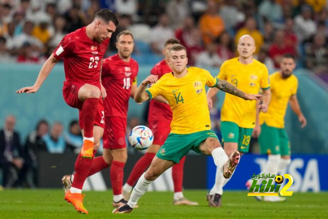 كأس العالم.. أستراليا تتعادل سلبيًا أمام الدنمارك في الشوط الأول