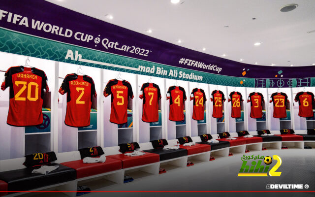 بدلاء بلجيكا لمواجهة كرواتيا في كأس العالم