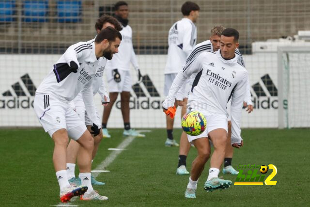 ريال مدريد يبدأ التحضير لمباراة بلد الوليد في الليجا