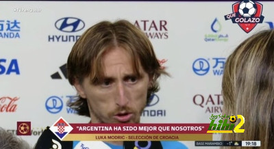مودريتش: ميسي يثبت جودته وعظمته في البطولة