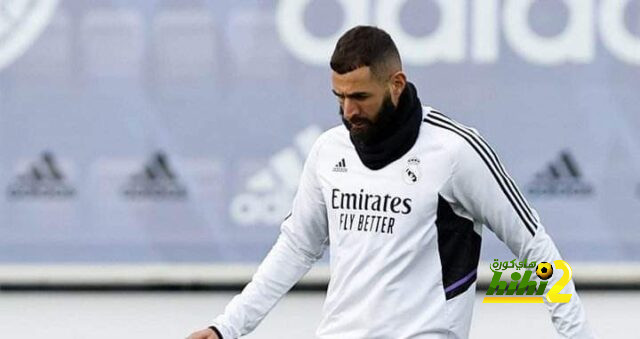 بنزيما يظهر في تدريبات ريال مدريد إستعدادا للقاء بلد الوليد