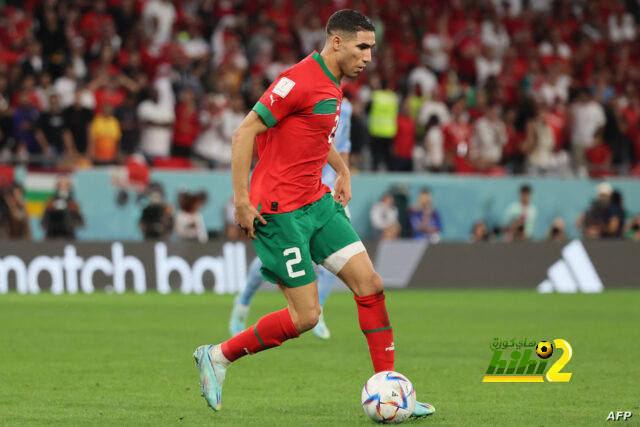 مشادة قوية بين أشرف حكيمي وإنفانتينو بعد مباراة المغرب وكرواتيا