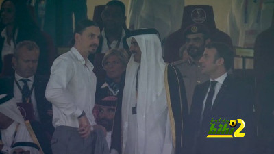 إبراهيموفيتش في ستاد لوسيل لحضور نهائي كأس العالم