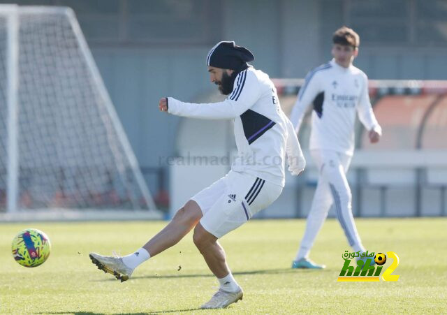 صور.. بنزيما يقود الحصة التدريبية لريال مدريد استعداداً للقاء بلد الوليد