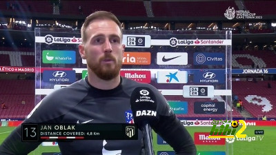 حارس أتلتيكو مدريد: الحظ لم يحالفنا اليوم