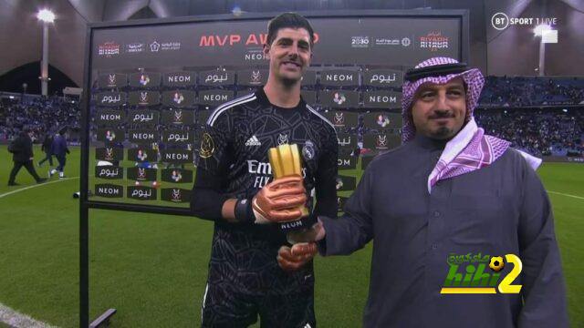 كورتوا يتوج بجائزة أفضل لاعب في المباراة !