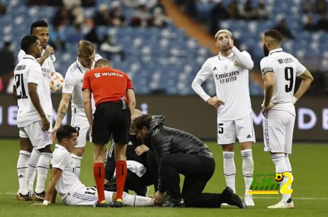موقف مصابي ريال مدريد الحالي من المشاركة في نهائي السوبر الإسباني