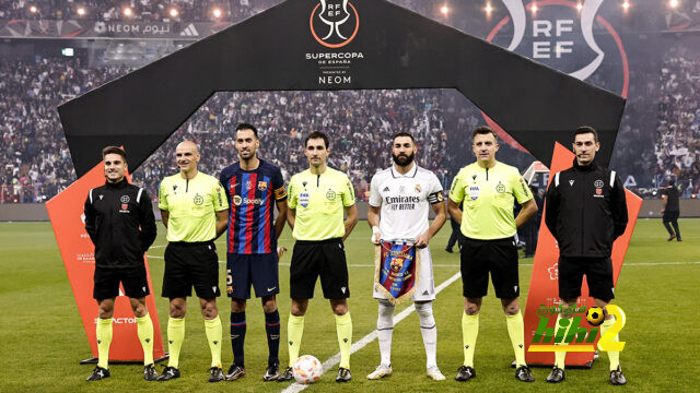 برشلونة يتقدم أمام ريال مدريد بثنائية في الشوط الأول