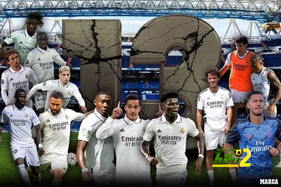 الوضع الحالي للاعبي ريال مدريد