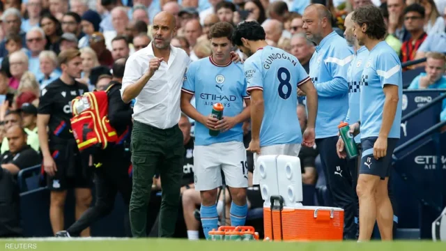 مانشستر سيتي يعلن التشكيلة الرسمية لمواجهة وولفرهامبتون في الدوري الإنجليزي