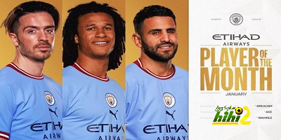 محرز ينافس جريليش وآكي على جائزة لاعب الشهر في السيتي