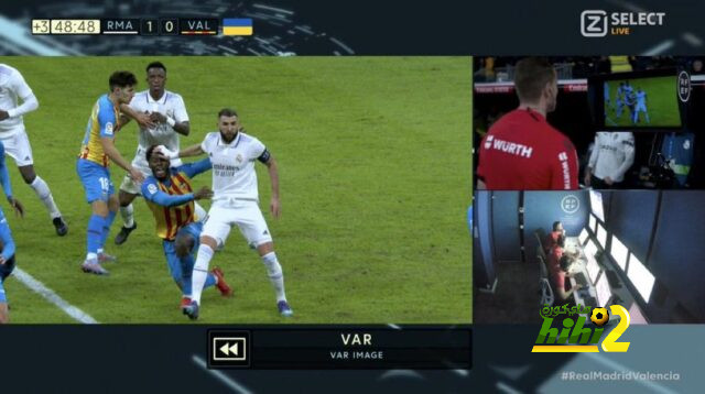الفارق واضح بين ريال مدريد و برشلونة في وجود الـ Var ..!
