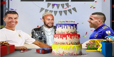 رونالدو – تيفيز – نيمار .. عيد ميلاد واحد و مسيرات مختلفة