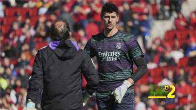 خطة ريال مدريد مع كورتوا بعد إصابته أمام مايوركا