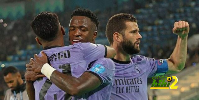 صور من احتفال لاعبي ريال مدريد بالهدف الاول في مرمى الأهلي