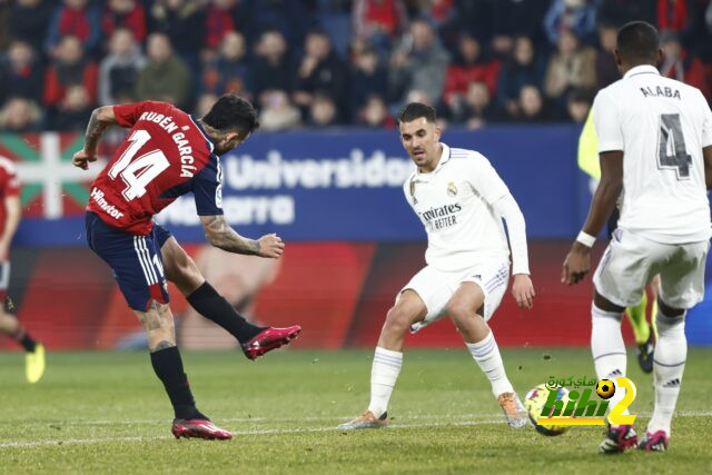 احصائيات مباراة اوساسونا و ريال مدريد !