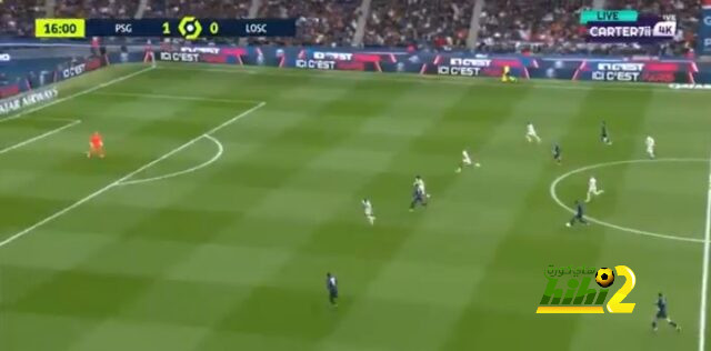 مباراة مشتعلة بين باريس سان جيرمان و ليل في الدوري الفرنسي