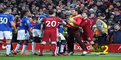 تغريم ليفربول وإيفرتون بسبب أحداث ديربي الميرسيسايد