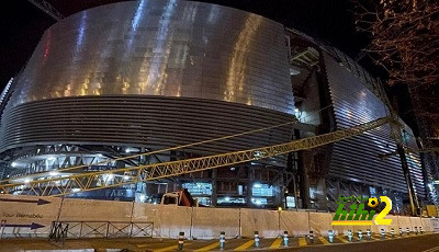البرنابيو الجديد … على بعد أمتار قليلة من اكتمال البناء