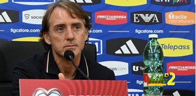 مانشيني: لا نشعر بالضغط بعد الخسارة ضد إنجلترا