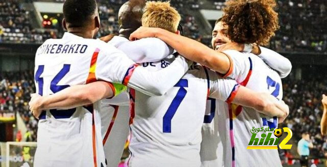 الأفضل في منتخب بلجيكا أمام ألمانيا في الشوط الأول