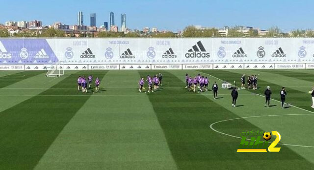 ريال مدريد يستعد لمواجهة فياريال في الدوري الاسباني