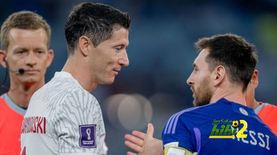 ليفاندوفسكي: أتمنى أن ألعب مع ميسي الموسم المقبل