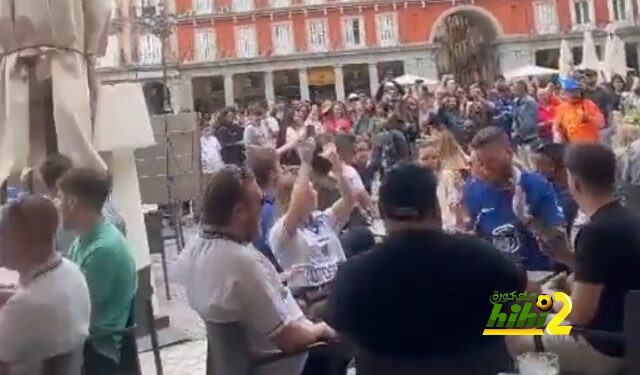 شاهد بالفيديو.. أغاني جمهور تشيلسي لناديهم قبل موقعة ريال مدريد
